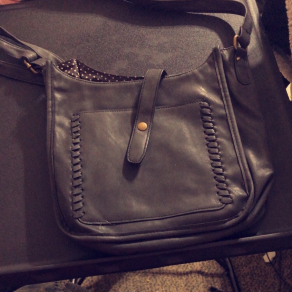 Grey simple contemporary Shoulder bag